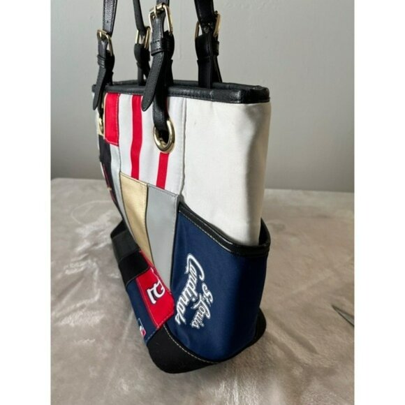 St. Louis Cardinals Patchwork‎ Tote Bag By Bradford Exchange - Picture 10 of 10